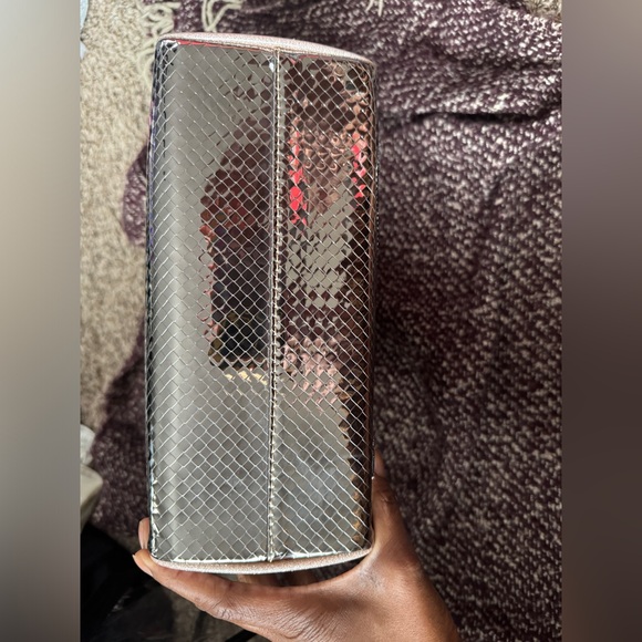 Kyle Chica Metallic Embroidered Patches Tote - Picture 3 of 4